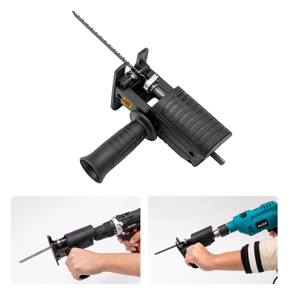 Reciprocating Saw Attachment Drill - Adaptateur de scie alternative portable, outil