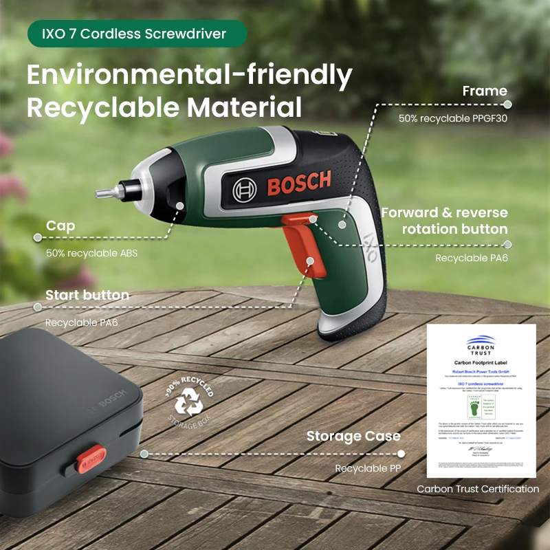 Electric Screwdriver Rechargeable Usb - Tournevis sans fil Bosch IXO 7