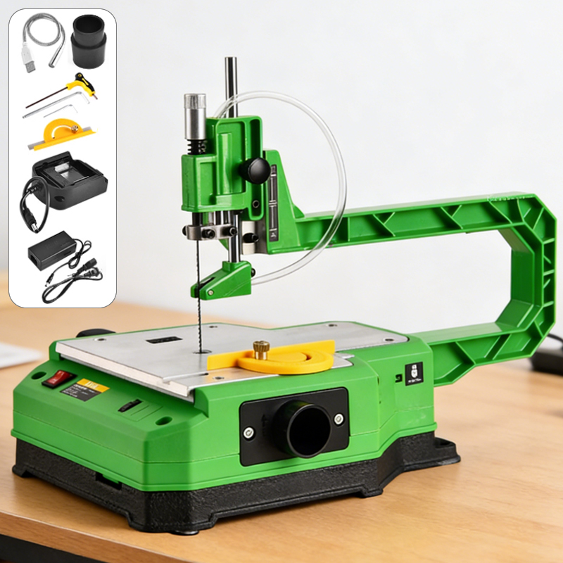 Mini Table Saw For Woodworking - Scie à chantourner électrique de bureau,