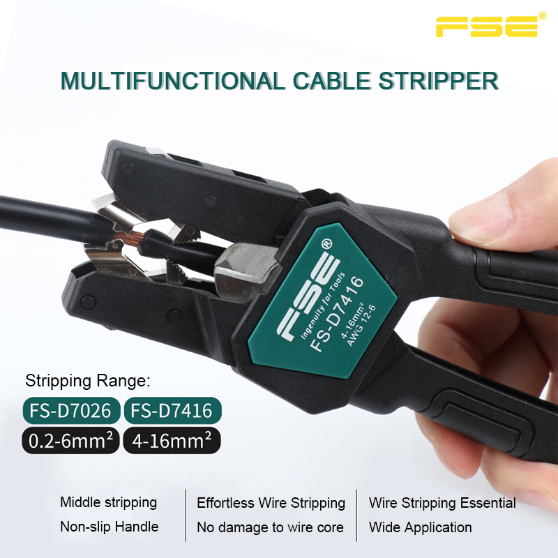 Automatic Wire Stripper Cutter - Dénudeur de câbles FSE-D7026 - Pince