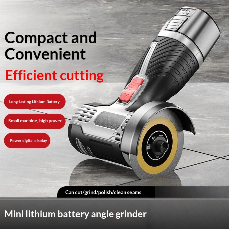 Brushless Angle Grinder Battery Powered - Mini-meuleuse d'angle, outil électrique, meuleuse à