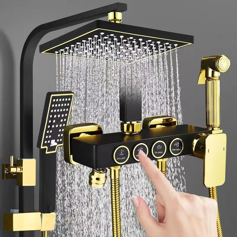 Plumbing - Système de douche complet en acier