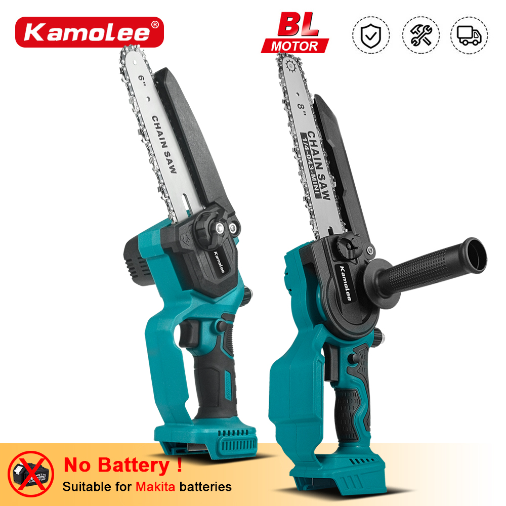 Mini Electric Chainsaw 6 Inch - Kamolee-Mini scie électrique sans balais aste,