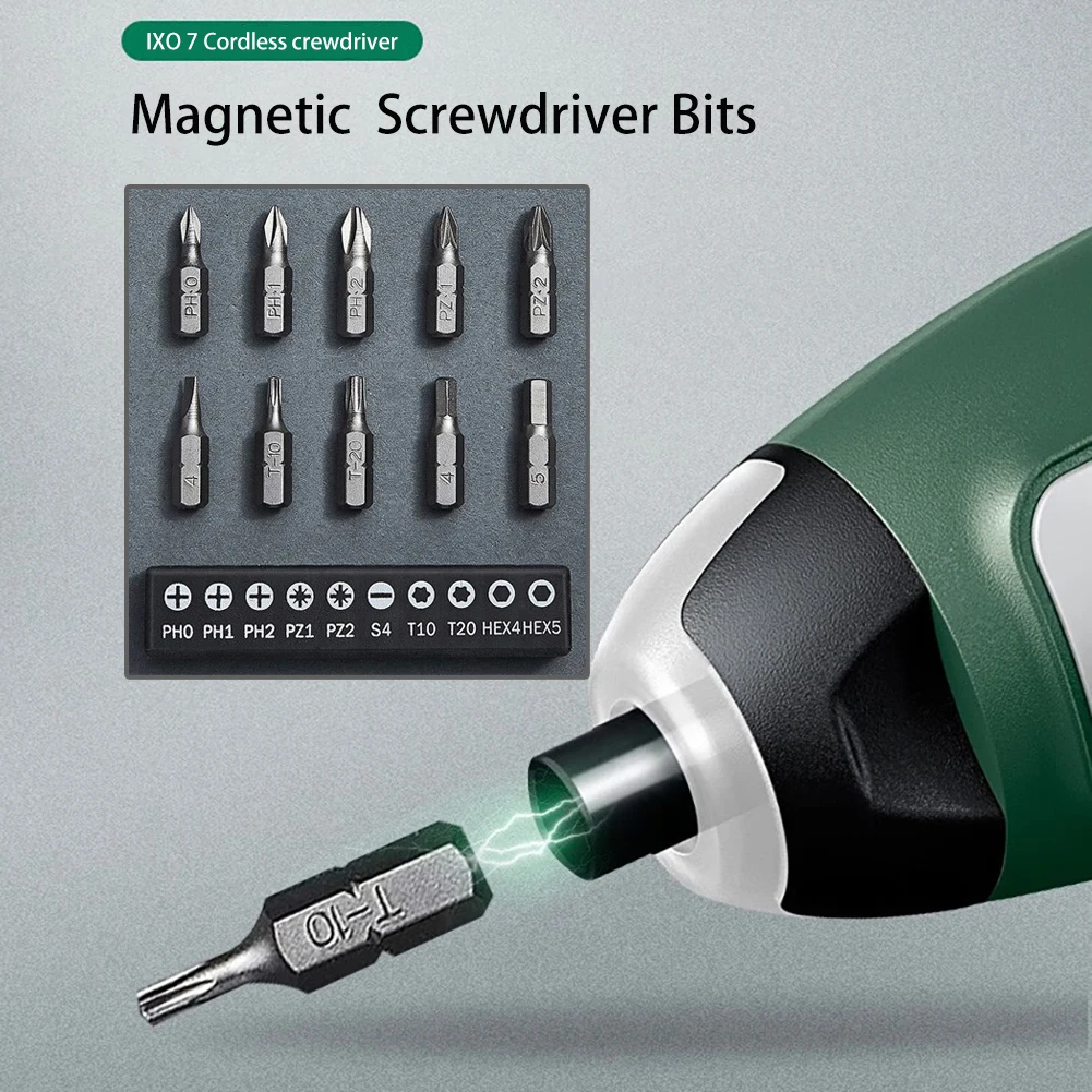 Electric Screwdriver Rechargeable Usb - Outils électriques multifonctions Bosch IXO7, ensemble