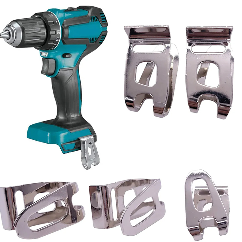 Brushless Cordless Electric Drill 18V - Crochet de ceinture avec vis pour