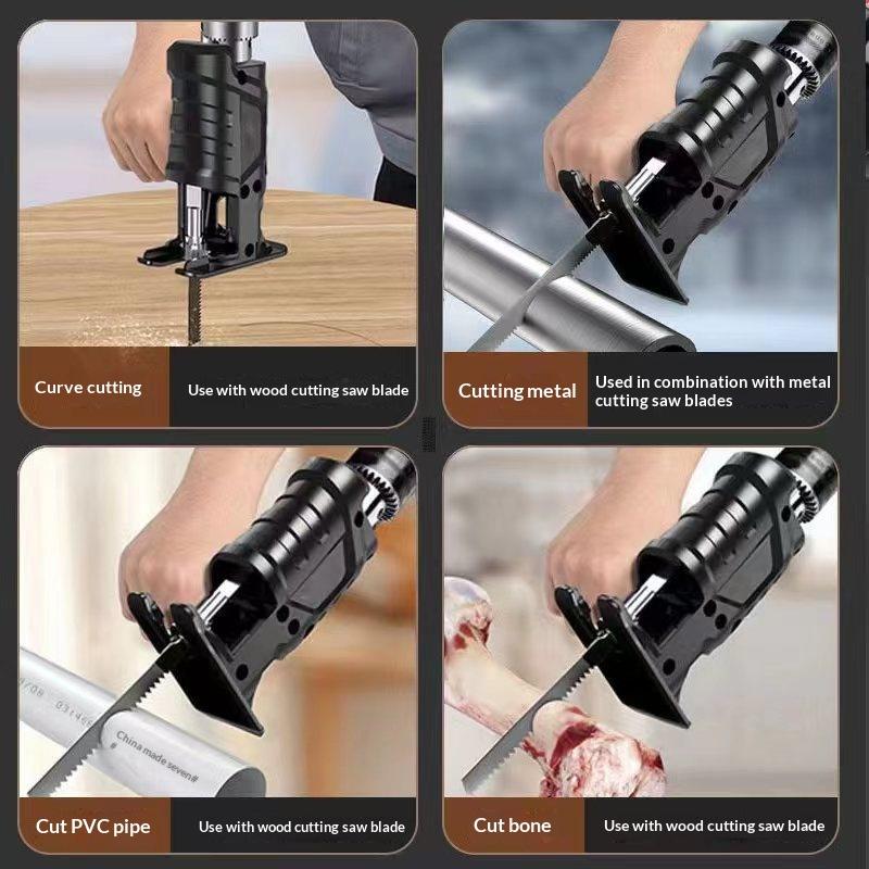 ♥ Adaptateur perceuse électriq - Reciprocating Saw Attachment Drill avis et prix