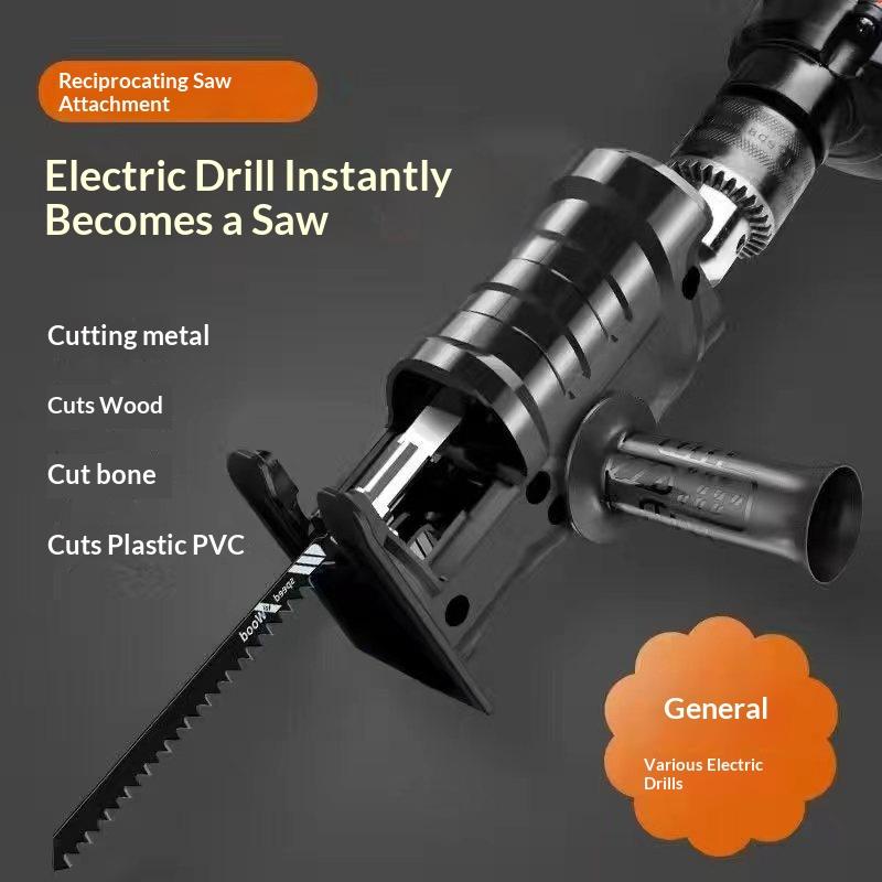 ♥ Adaptateur perceuse électriq - Reciprocating Saw Attachment Drill avis et prix