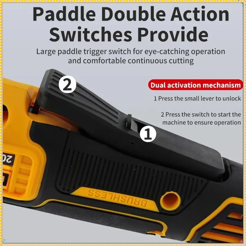 Meuleuse d'angle sans fil Dewa - Brushless Angle Grinder Battery Powered avis et prix