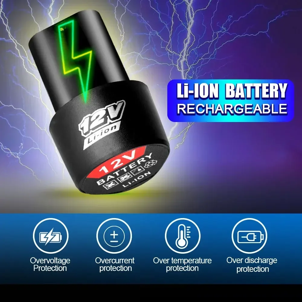 Batterie rechargeable lithium- - Electric Screwdriver Rechargeable Usb avis et prix
