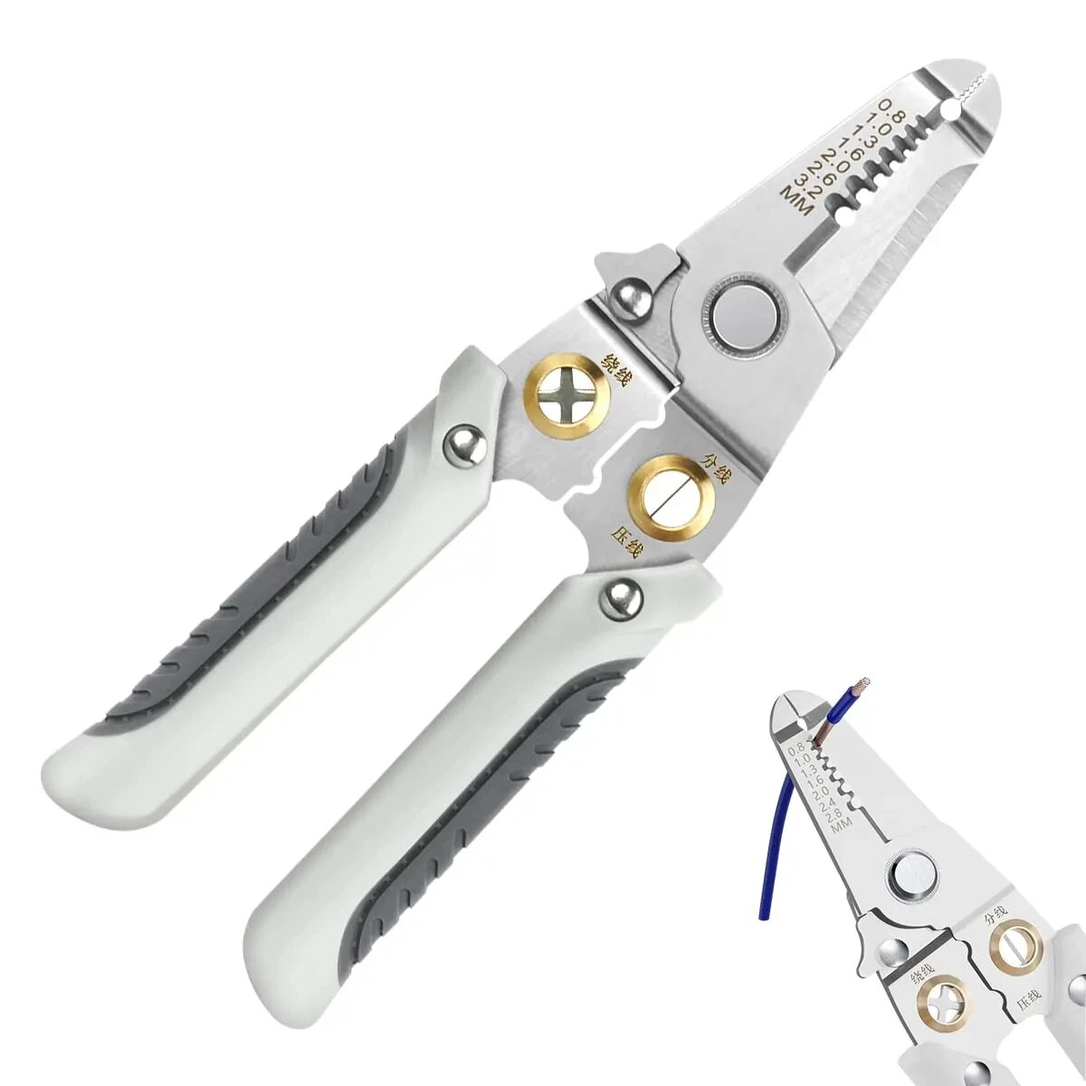 Dénudeur de fil spécial 6 en 1 - Automatic Wire Stripper Cutter avis et prix