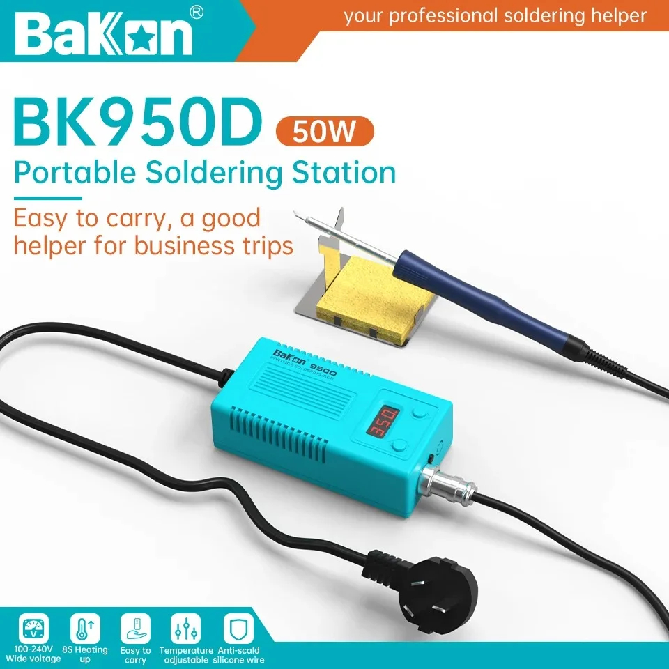 Station de soudage Bakon BK950 - Digital Soldering Station T12 avis et prix