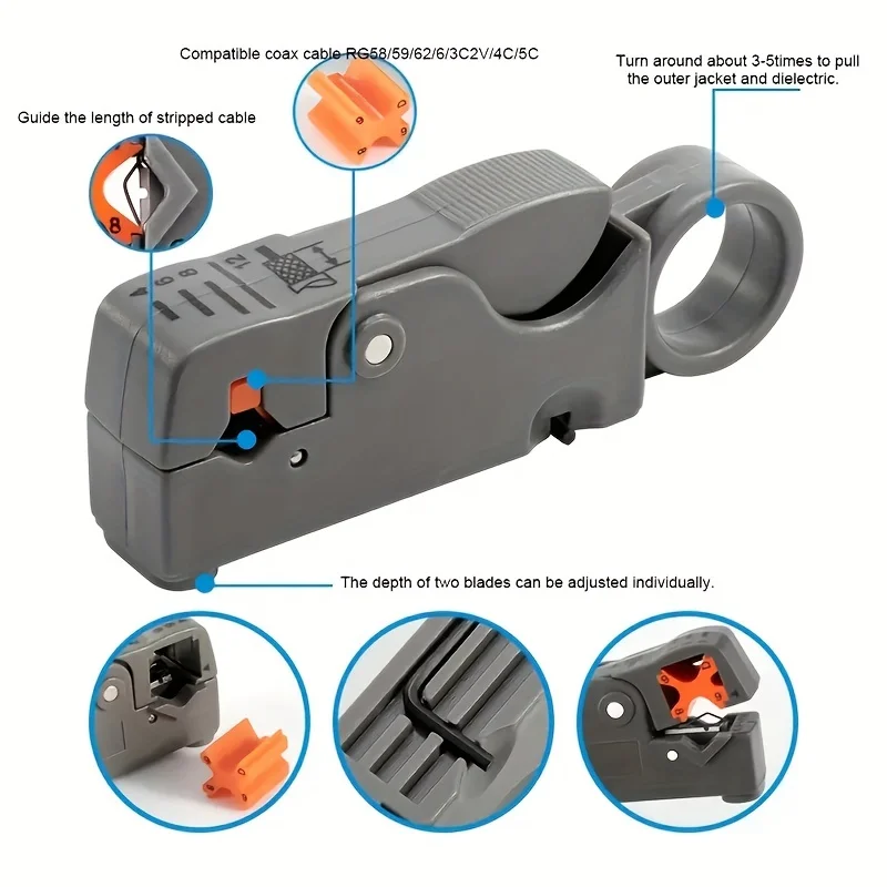Pince à dénuder automatique, d - Automatic Wire Stripper Cutter avis et prix