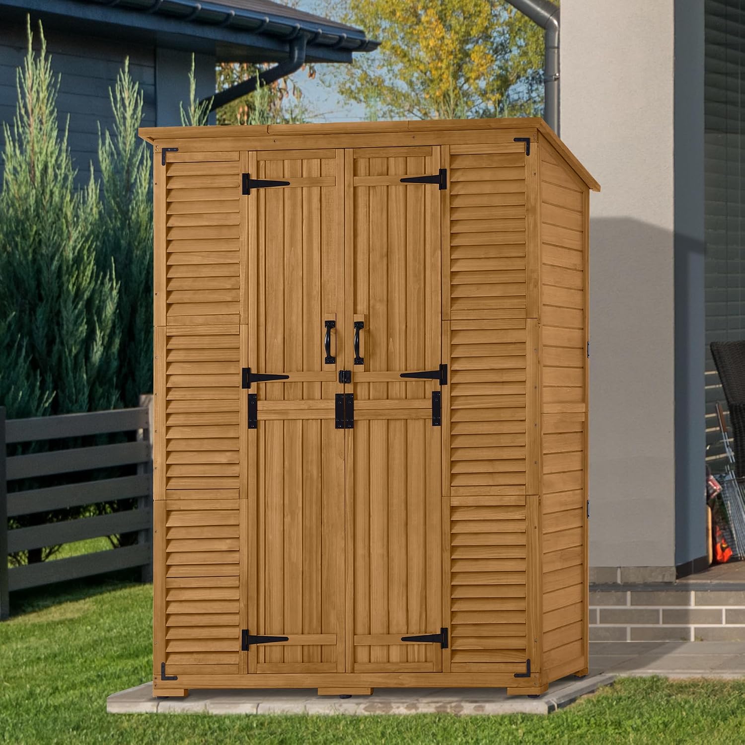 Armoire de rangement extérieur - Garden Tools avis et prix