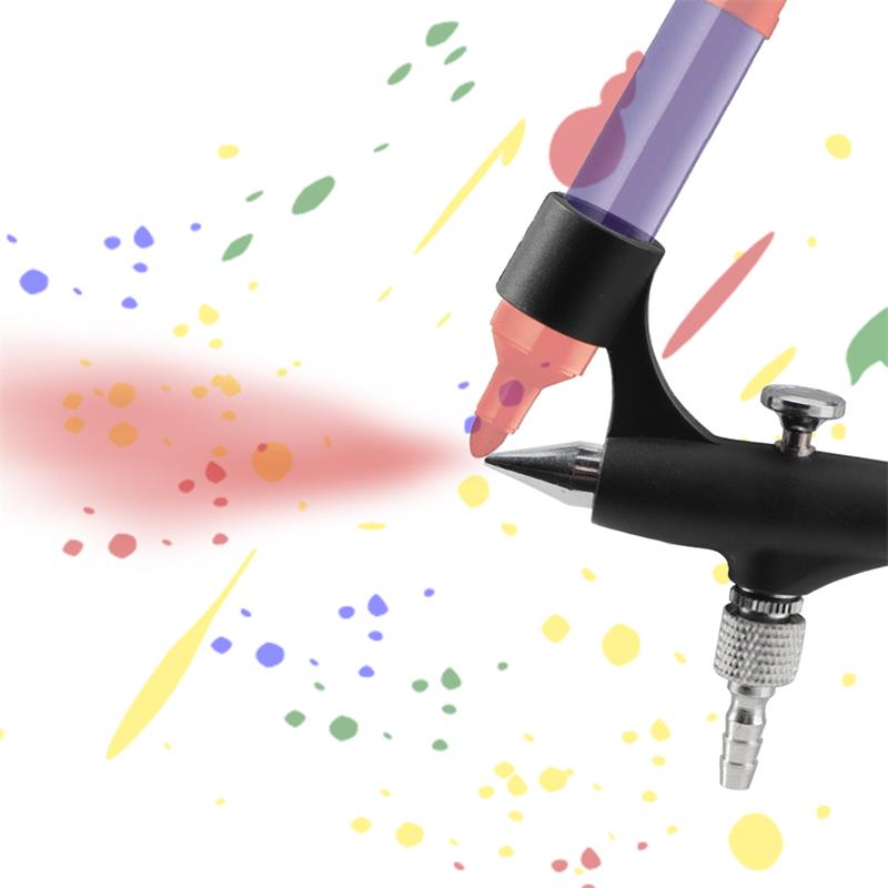 Petit aérographe pour stylo ma - Airbrush Kit With Mini Compressor avis et prix