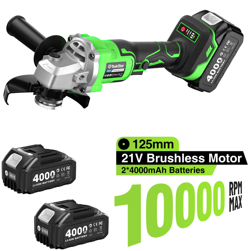 Kit de meuleuse d'angle TaskSt - Brushless Angle Grinder Battery Powered avis et prix