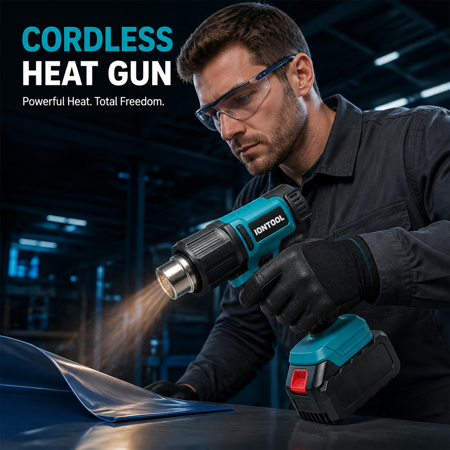 IONTOOL 550 ℃   Pistolet therm - Cordless Heat Gun For Shrink Tubing avis et prix