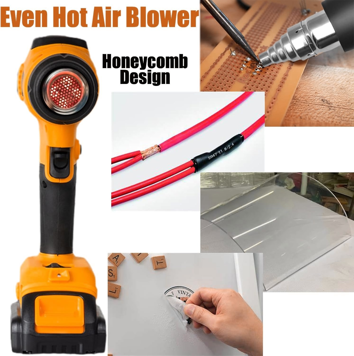 Pistolet thermique sans fil po - Cordless Heat Gun For Shrink Tubing avis et prix