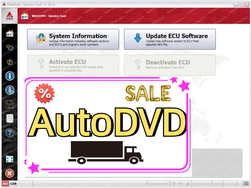 Outil de service AutoDVD AGCO  - Power Tools avis et prix
