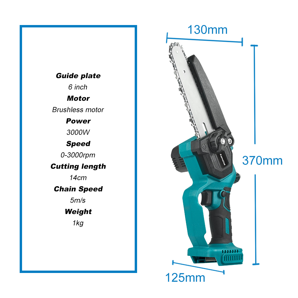 Kamolee-Mini scie électrique s - Mini Electric Chainsaw 6 Inch avis et prix