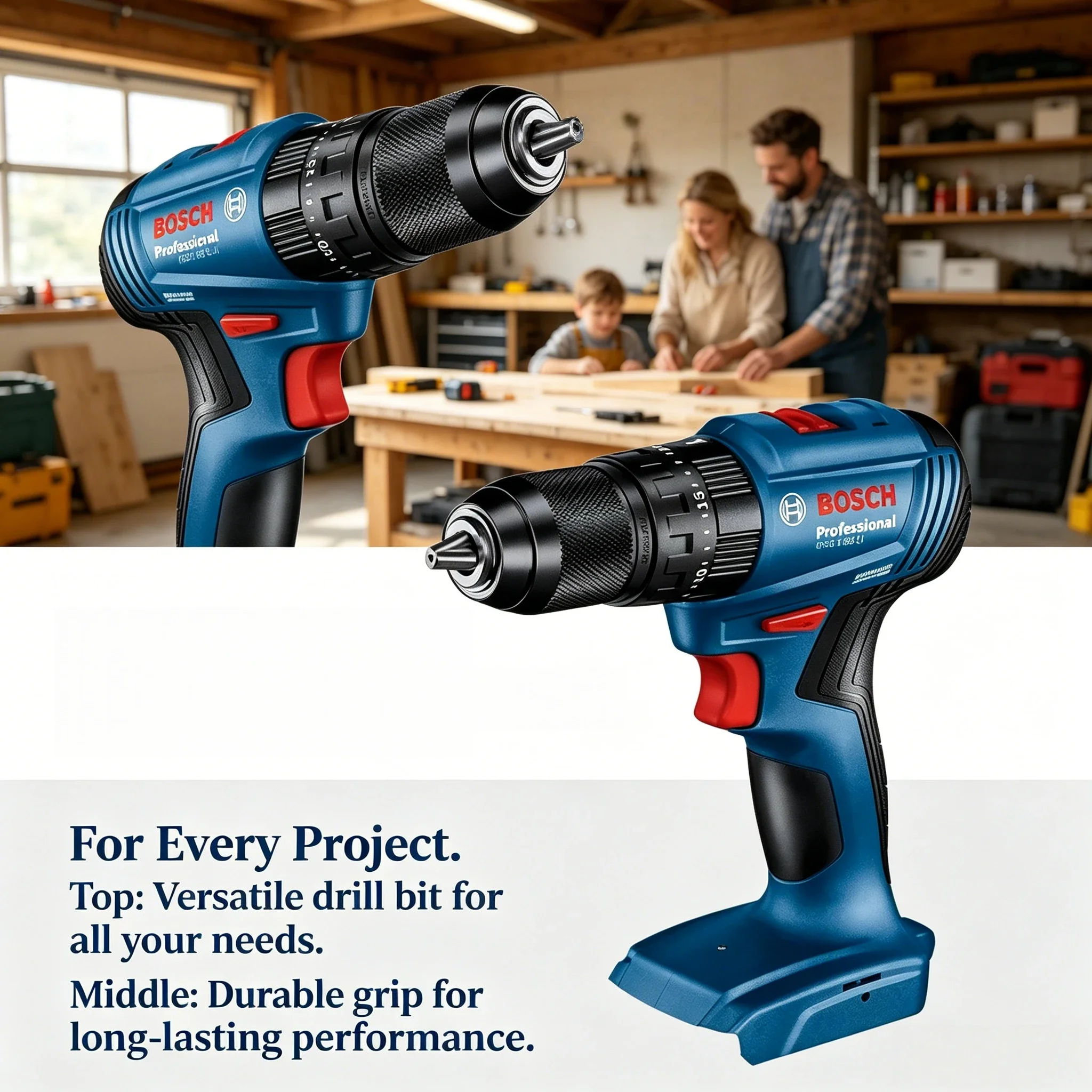 Perceuse à percussion sans fil - Brushless Cordless Electric Drill 18V avis et prix