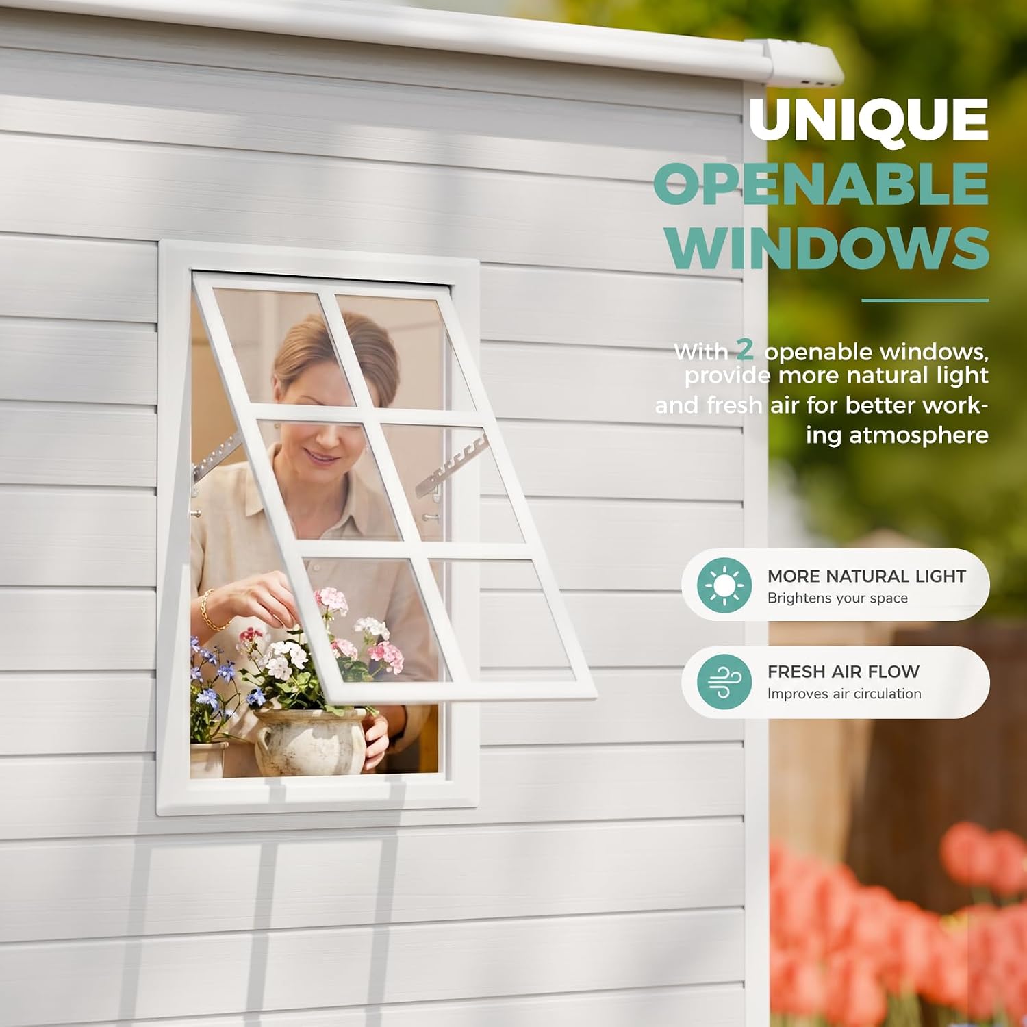 Abri de stockage en résine 8x6 - Garden Tools avis et prix