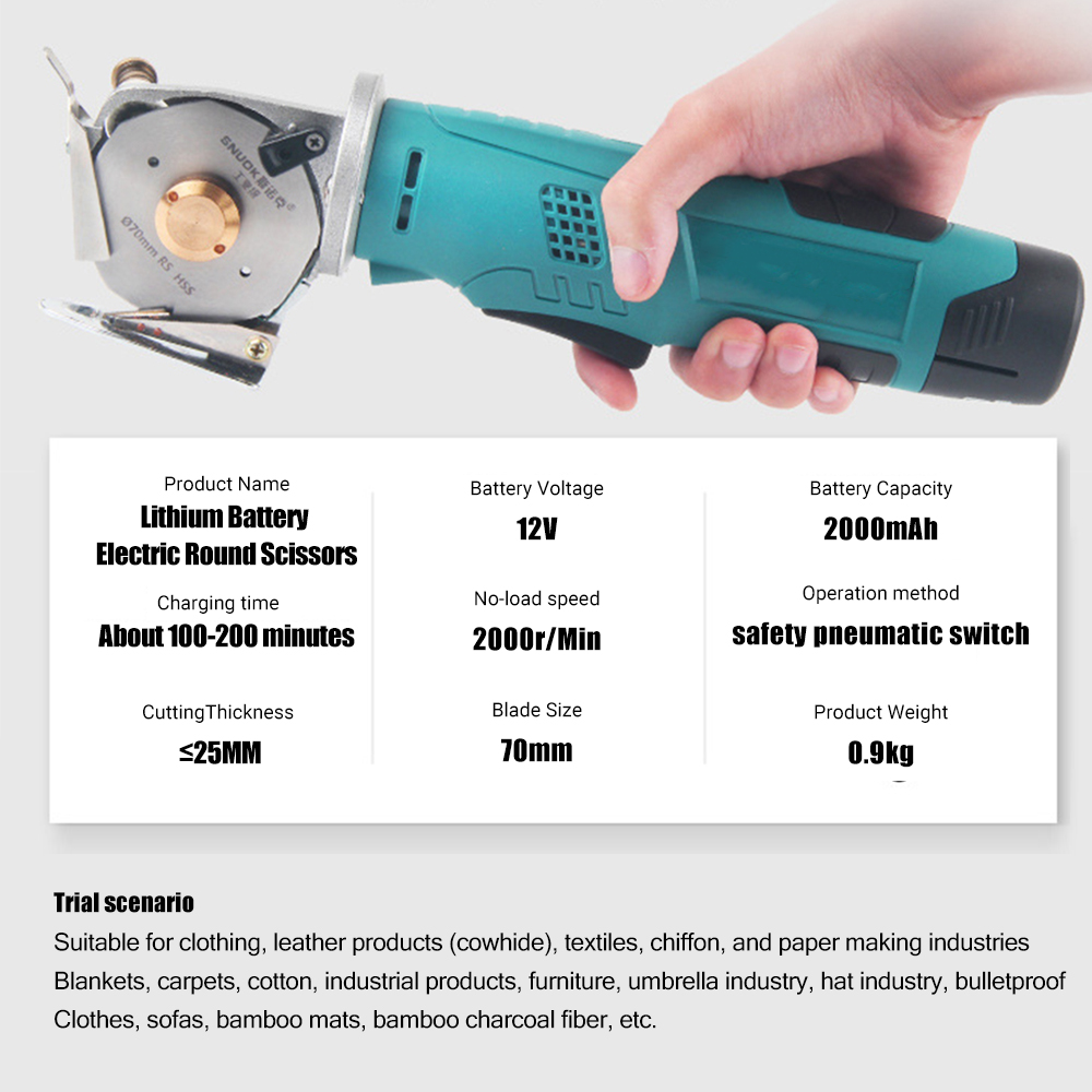 Ciseaux ronds électriques sans - Cordless Rotary Tool Kit Accessories avis et prix