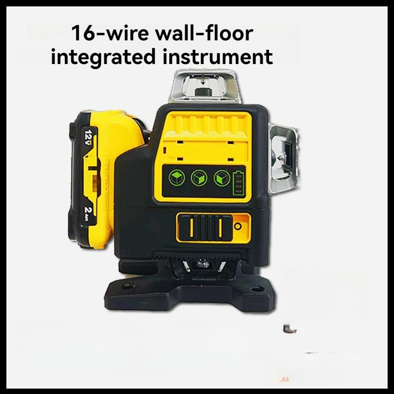 Niveau laser 4D avec 16 lignes - Laser Level 16 Lines 4D Green avis et prix