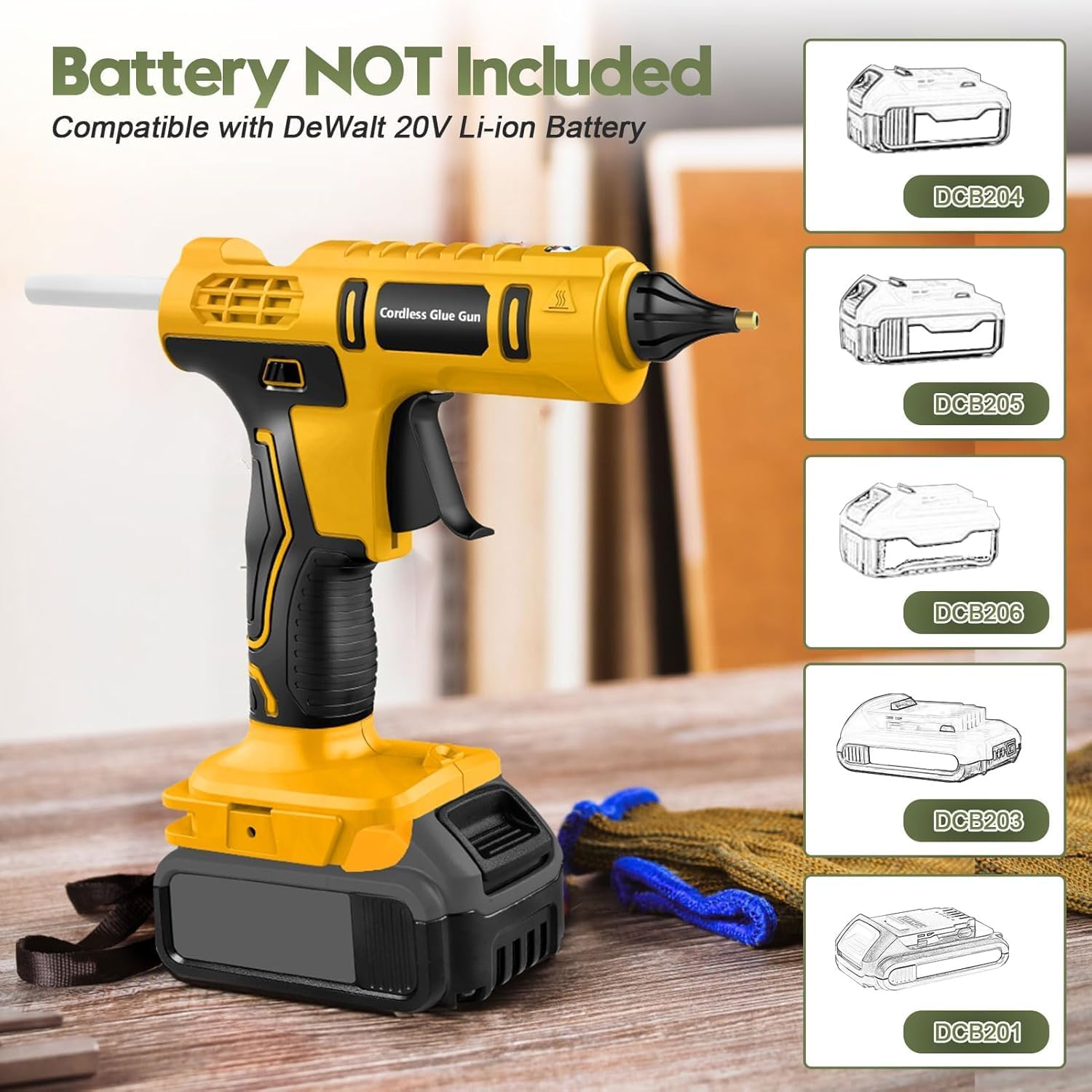 Pistolet à colle chaude sans f - Hot Melt Glue Gun Cordless avis et prix