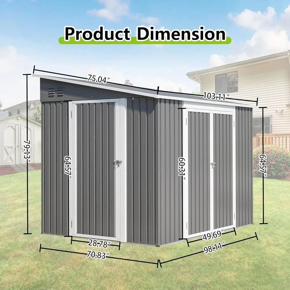 Abri de jardin en métal pour e - Garden Tools avis et prix