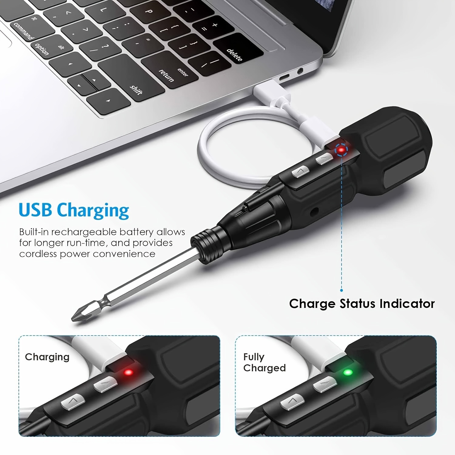 Tournevis électrique rechargea - Electric Screwdriver Rechargeable Usb avis et prix